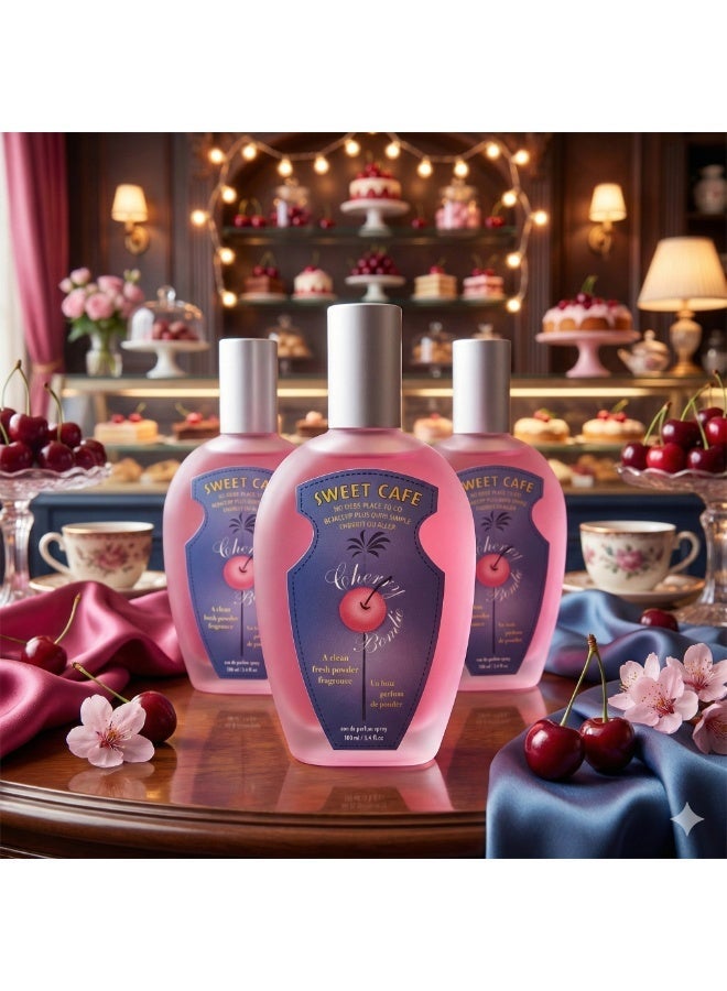 Sweet Sweat Sweet Cafe Cherry Perfume 100ml 3 pieces - Image 1